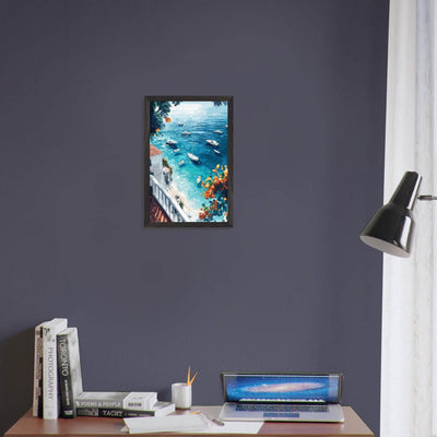Vintage Italian Coastal View - Vibrantwalls