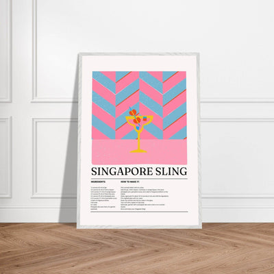 Singapore Sling Cocktail Recipe - Vibrantwalls