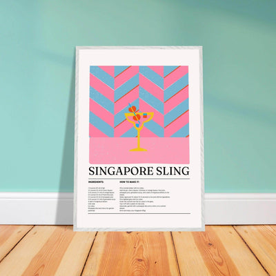 Singapore Sling Cocktail Recipe - Vibrantwalls