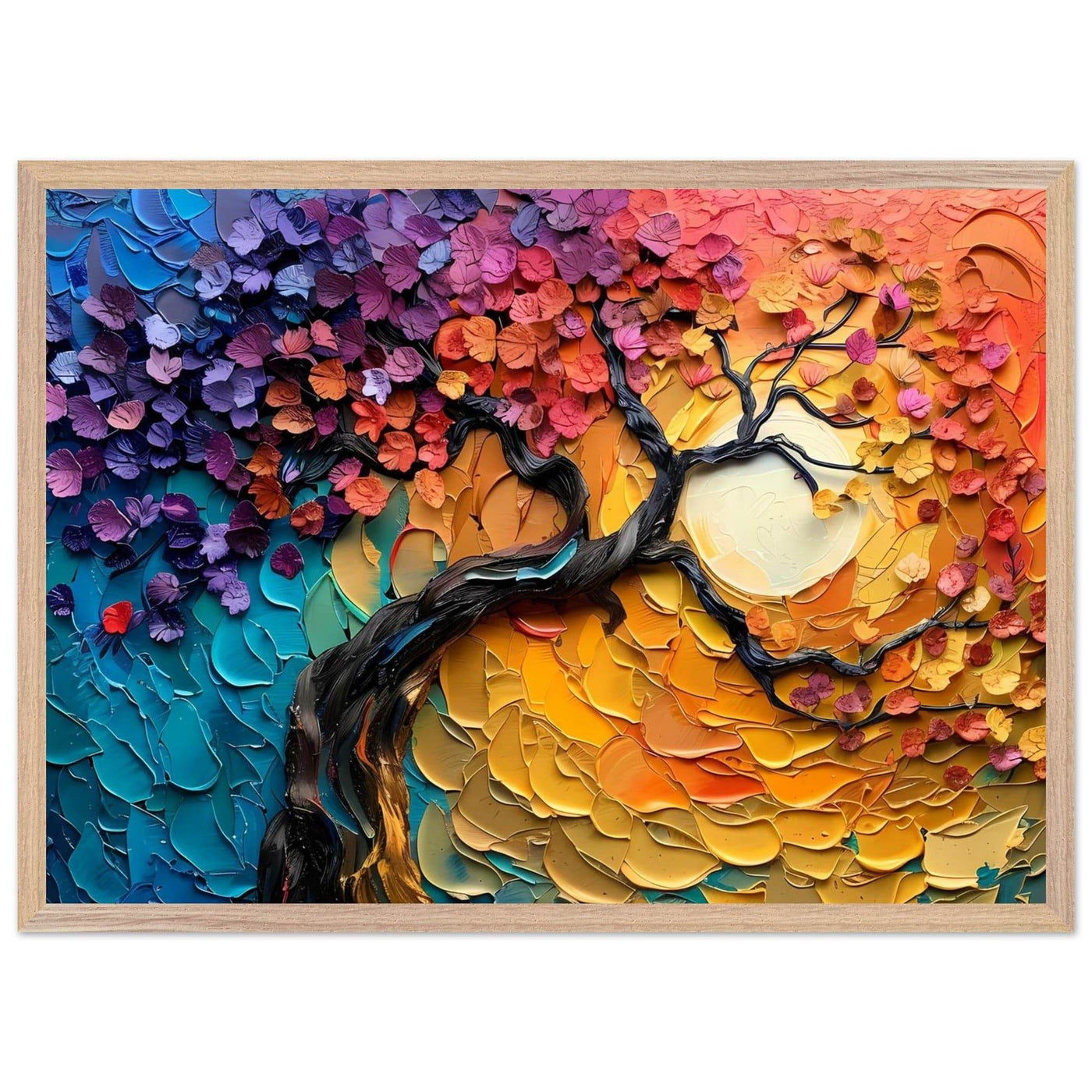 Tree of Life Abstract - Vibrantwalls