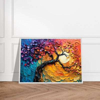 Tree of Life Abstract - Vibrantwalls