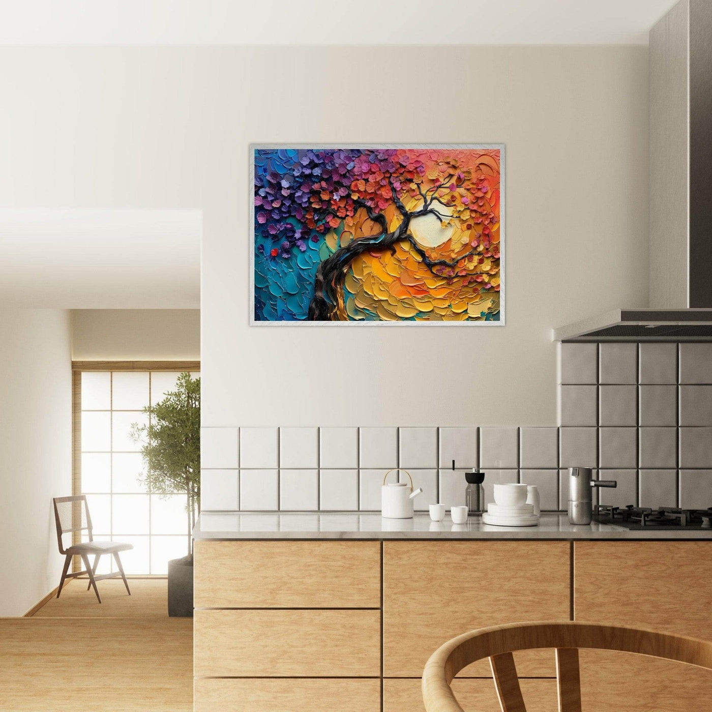 Tree of Life Abstract - Vibrantwalls