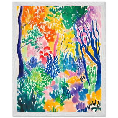 Vibrant Matisse Abstract Garden Joy - Vibrantwalls