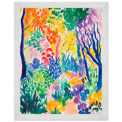 Vibrant Matisse Abstract Garden Joy - Vibrantwalls