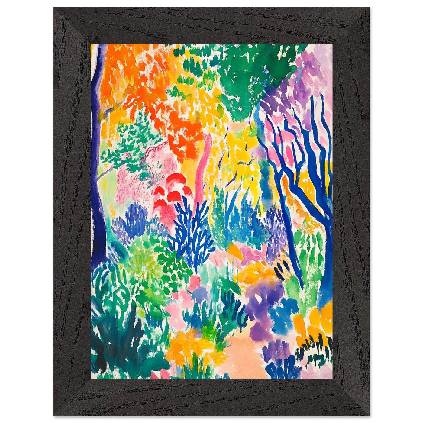 Vibrant Matisse Abstract Garden Joy - Vibrantwalls