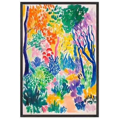 Vibrant Matisse Abstract Garden Joy - Vibrantwalls