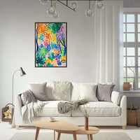 Vibrant Matisse Abstract Garden Joy - Vibrantwalls