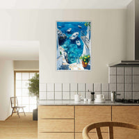 Amalfi Coast Blue Waters Wall Art - Vibrantwalls
